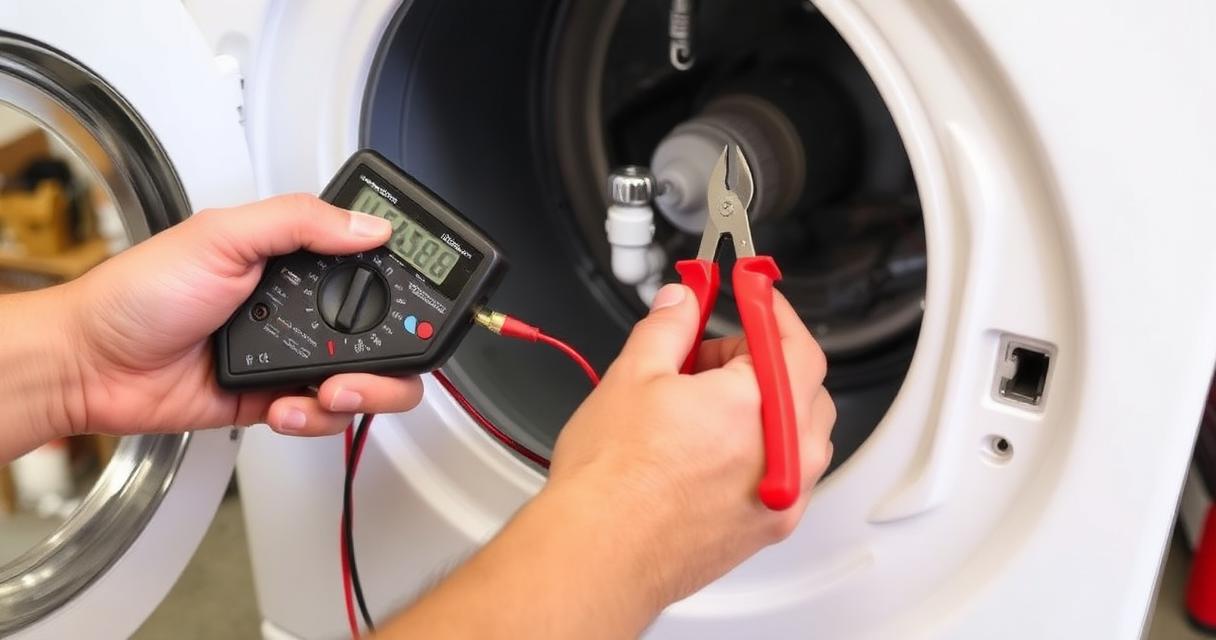Disconnecting power and water lines from a washing machine before removal